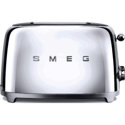 Smeg TSF01SSUK 50s Style 2 Slice Toaster in Chrome Smeg TSF01SSUK 50s Style 2 Slice Toaster in Chrome